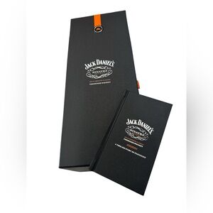 JACK DANIEL'S black box and notebook with orange details